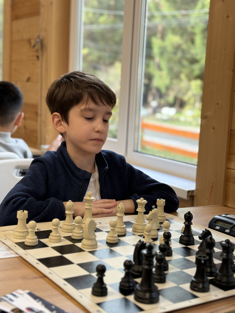 Lev Egorushkin at the 20th Asian Schools Chess Championships