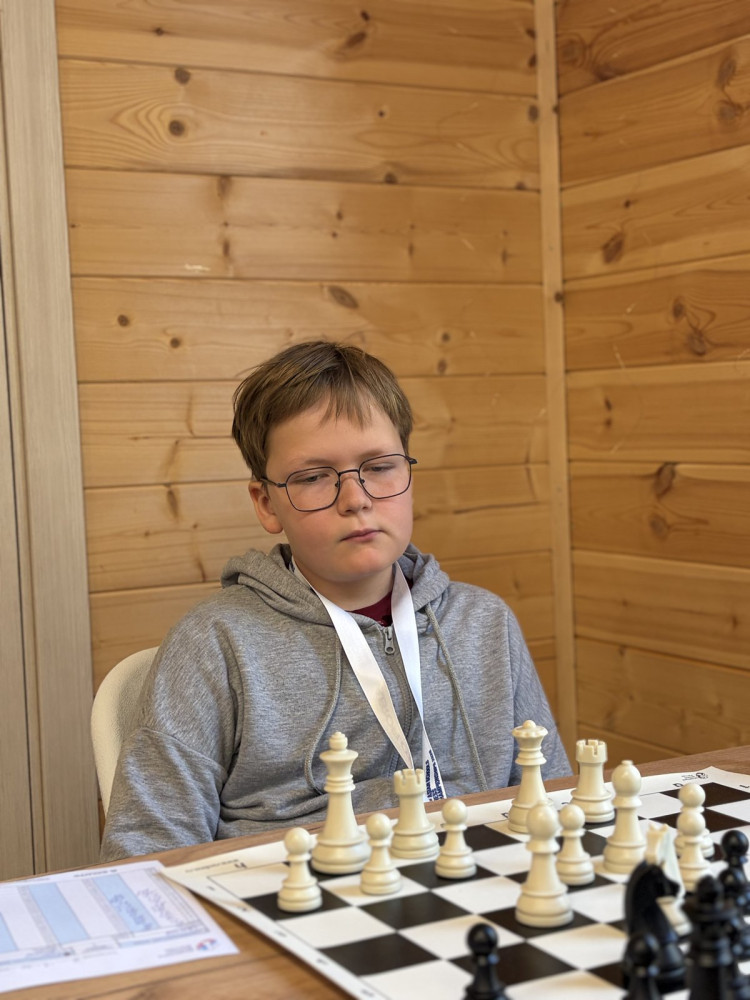 Oleg Palchik at the 20th Asian Schools Chess Championships